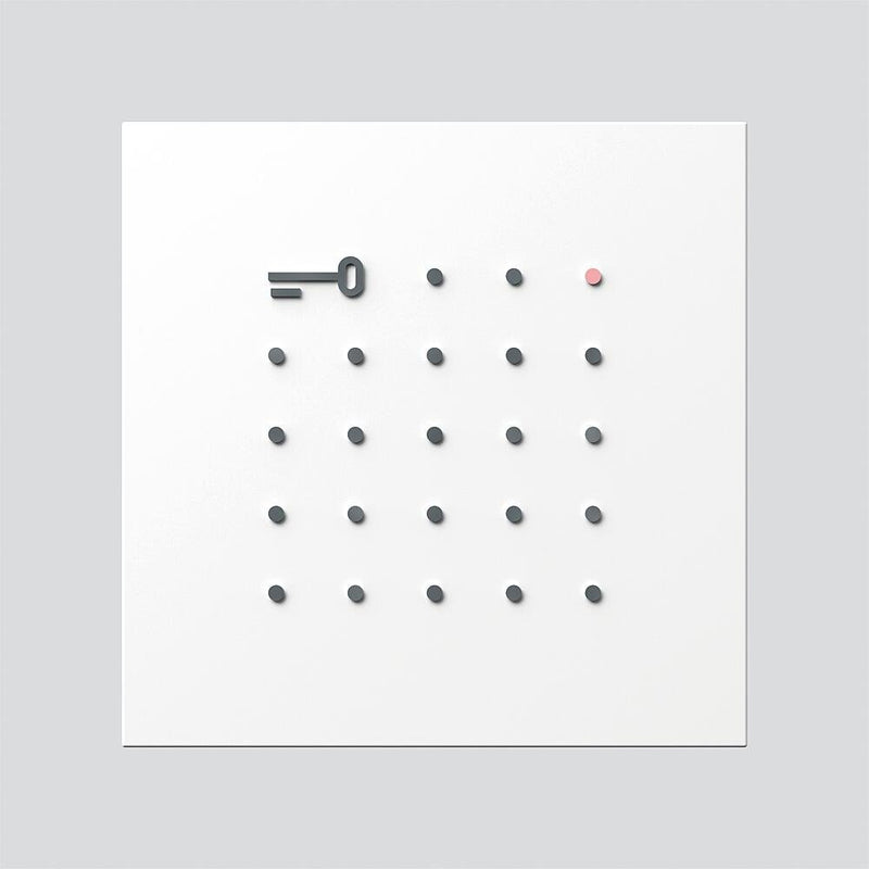 Siedle&Söhne - Funktionsmodul für Türkommunikation Electronic-Key-Lese-Modul ELM 600-0 W weiß