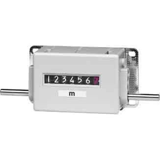 Baumer - Einbau-Impulszähler Großer Meterzähler mit Sch M 400.010A03D lüsselnullstellung
