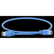Striebel&John - Verbindungsleitung für Verteilerfelder Patchleitung RJ45 ZLPBL50 m.Stecker, bl.500mm