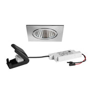 Brumberg Leuchten - Downlight/Strahler/Flutlicht LED-Einbaudownlight 230V 39476423 3000K quadratisch