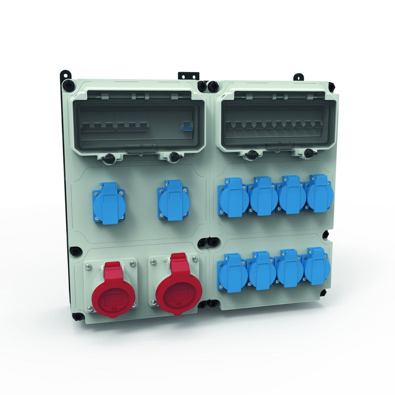 Bals Elektrotech - CEE-Steckdosen-Kombination (IEC 60309) CEE-Steckdosen-Kombination 89987