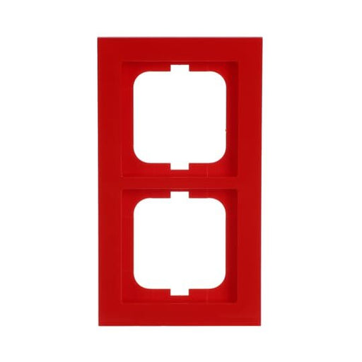 Busch-Jaeger - Abdeckrahmen Rahmen 2-fach 1722-287 rot − 1 Stück by Busch-Jaeger
