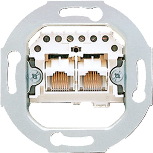 Jung - Einsatz/Abdeckung für Kommunikationstechnik IAE/UAE-Anschlussdose UAE 2X8 UPO 8 Schraubkontakte