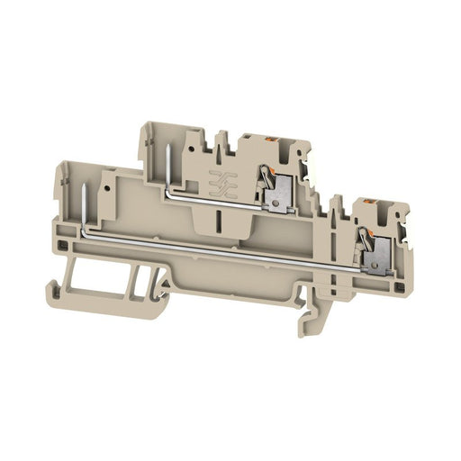 Weidmüller - Durchgangs-Reihenklemme Klemme APGTB 1.5 2T 4C/2 DL PUSH IN, 1.5 mm² − 50 Stück