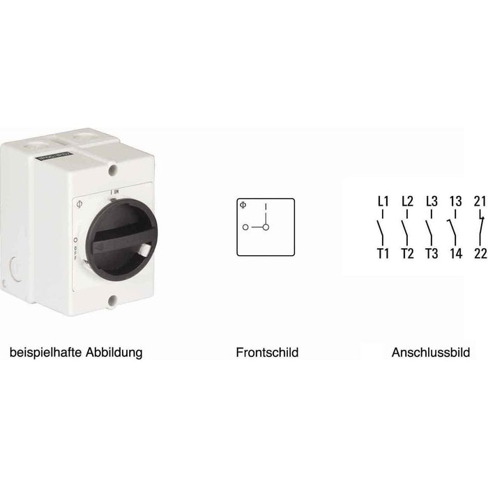 Kraus&amp;Naimer - Lastschalter Reparaturschalter KG80 T103/40 KL71V 80A,30KW,3pol.  − 1 Stück
