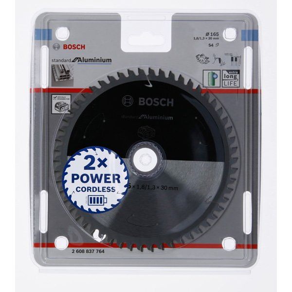 Bosch - Kreissägeblatt PRO Aluminium cordless 2608837764 Kreissägeblatt 165 x