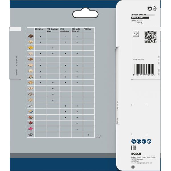 Bosch - Kreissägeblatt PRO Multi Material 2608640501 Kreissägeblatt 150 x