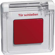 Peha - Taster Feuertürentaster rt/rws D 81.556.02/rot V K mit Klappdeckel