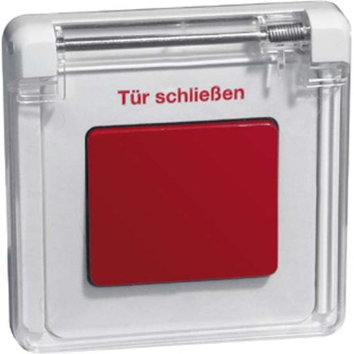 Peha - Taster Feuertürentaster rt/rws D 81.556.02/rot V K mit Klappdeckel