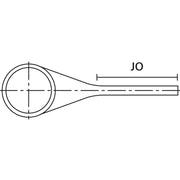 HellermannTyton - Aufteilkappe Warmschrumpfformteil 1134-1-G PO-X BK 3:1, schwarz