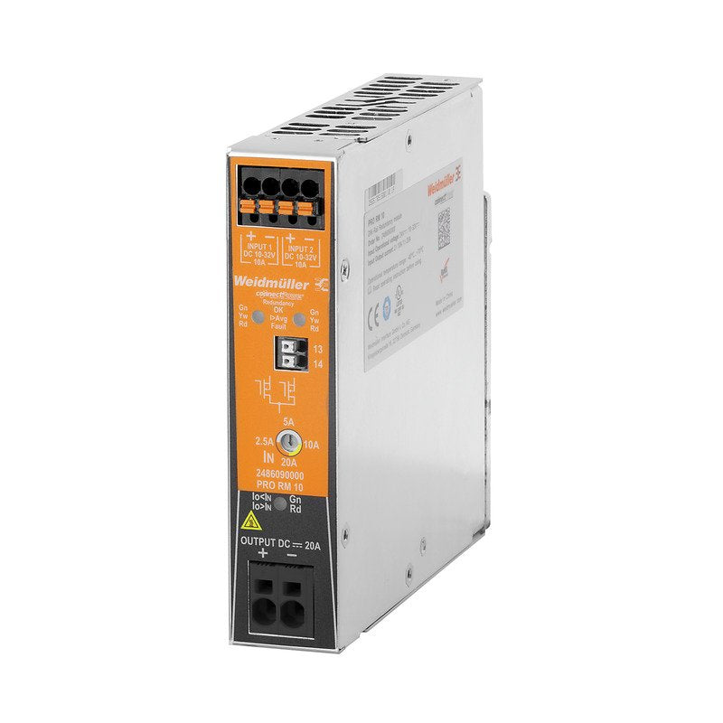 Weidmüller - Zubehör/Ersatzteile für USV-Anlagen Redundanzmodul PRO RM 10 − 1 Stück