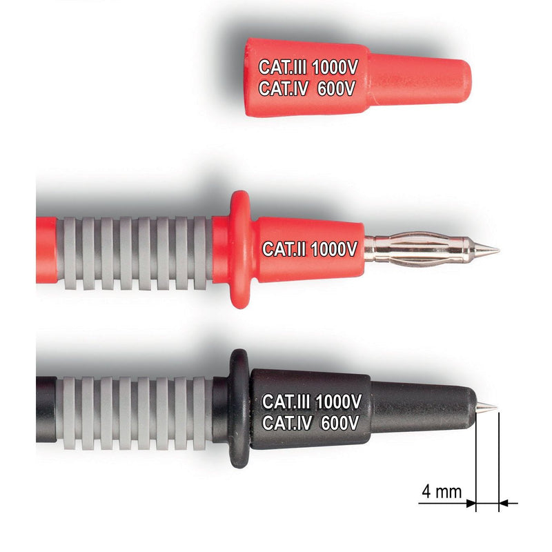 Benning - Zubehör/Ersatzteile für Prüf- und Messgeräte (Elektro) Messleitungen Messleitungen 4 mm 4mm