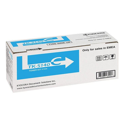 Kyocera - Verbrauchsmaterial für Telefax/Drucker/MFC Lasertoner TK-5140C cy 5.000 Seiten,cyan