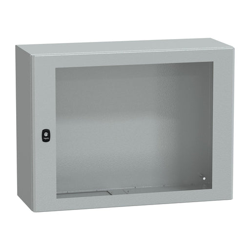 Schneider Electric - Gehäuse/Schaltschrank (leer) Wandschrank RAL 7035 NSYS3D6830T 600x800x300 Sichttür