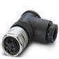 Phoenix Contact - Rundsteckverbinder, feldkonfektionierbar (Industriesteckverbinder) Steckverbinder SACC-MINFR #1456297 5-polig Bu/gew 7/8"