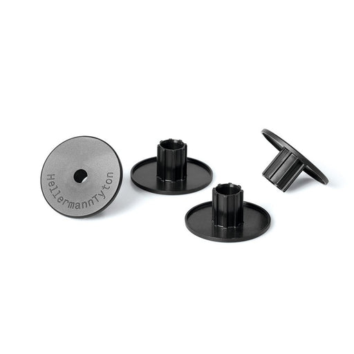 HellermannTyton - Leuchteneinbaugehäuse Abstandhalter 148-00102(40) Einbaustrahler H30mm − 400 Stück