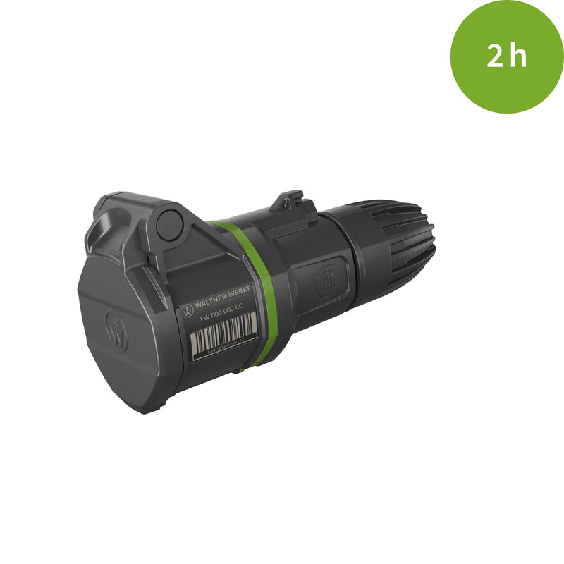 Walther Werke - CEE-Kupplung (IEC 60309) CEE NEO Kupplung FW311302CC 16A 3P 2h IP54 − 10 Stück