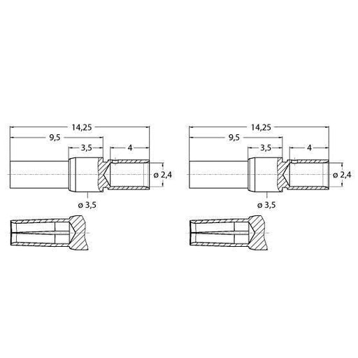 Turck - Zubehör/Ersatzteile für Befehlsgeräte Buchse B23-0001