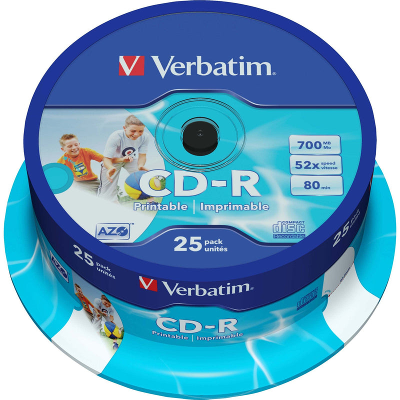 Verbatim - Speichermedium digital CD-R 43439 (VE25) Cakebox 25 Discs