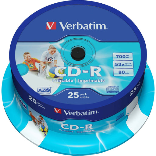Verbatim - Speichermedium digital CD-R 43439 (VE25) Cakebox 25 Discs