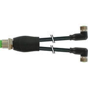 Murrelektronik - Passiver Sensor-/Aktor-Verteiler (mit Leitung) M12-Y-Verteiler 7000-40841-6300200 auf M8 Bu. gew