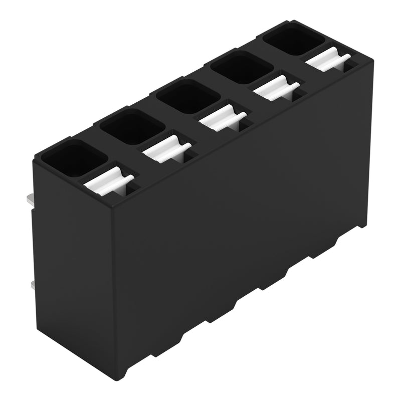 WAGO - Leiterplattenklemme THR-Leiterplattenklemme 2086-3205 Drücker,1,5mm²,sw − 132 Stück