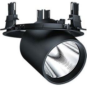 Zumtobel Group - Downlight/Strahler/Flutlicht LED-Einbaustrahler VIV2-R L 2 #60716212 830, sw