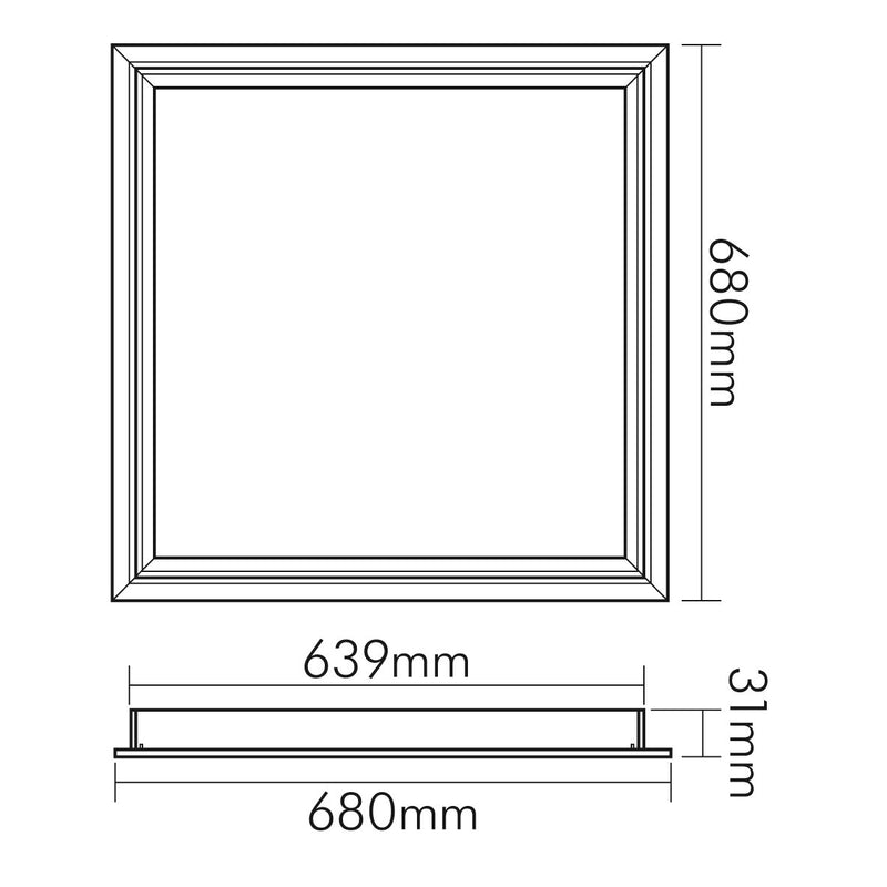 Nobile - Mechanisches Zubehör/Ersatzteile für Leuchten Einbaurahmen 1570962000