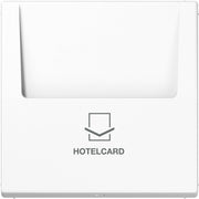 Jung - Abdeckung/Bedienelement für Installationsschalterprogramme Hotelcard-Schalter aws LS 590 CARD WW ohne Taster-Einsatz