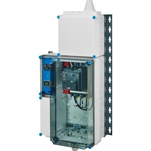 Hensel - Verteilerbaugruppe mit Leistungsschalter PV-Freischaltstelle Mi AE 5253 220kVA, 3-p. m.LS+NA