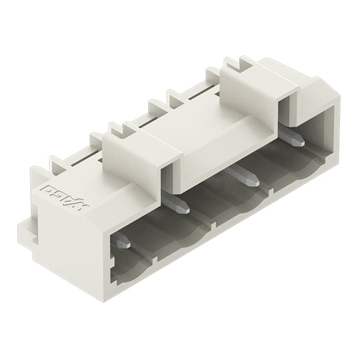 WAGO - Leiterplattensteckverbinder THT-Stiftleiste Lötstift 721-834/001-040 1,0x1,0,abgew.,lgr − 100 Stück