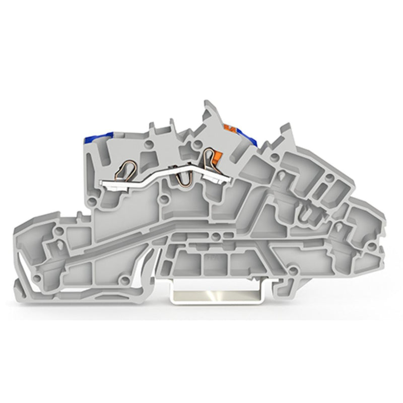 WAGO - Installations-Etagenklemme Installationsetagenklemme 2203-7551 2,5 mm² Hybrid − 50 Stück