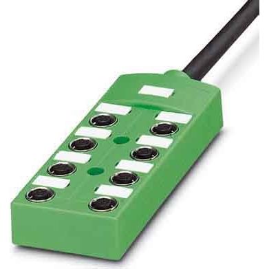 Phoenix Contact - Passiver Sensor-/Aktor-Verteiler (mit Leitung) Sensor-/Aktor-Box SACB-8/ 8-1 #1517055