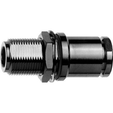 Telegärtner - Koax-Steckverbinder N-Kabeleinbaubuchse 50Ohm 100024102 TA, RG213/U,RG214/U
