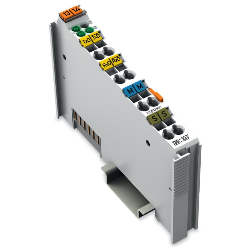 WAGO - Feldbus, Dez. Peripherie - Kommunikations-Modul Serielle Schnittstelle 750-653/000-007 RS-485