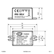 EVN Lichttechnik - LED-Betriebsgerät LED-Netzgerät PLD6554 500mA