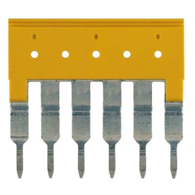 Weidmüller - Querverbinder/Brücker für Reihenklemme Gehäuse ZQV 4/6 GE − 20 Stück