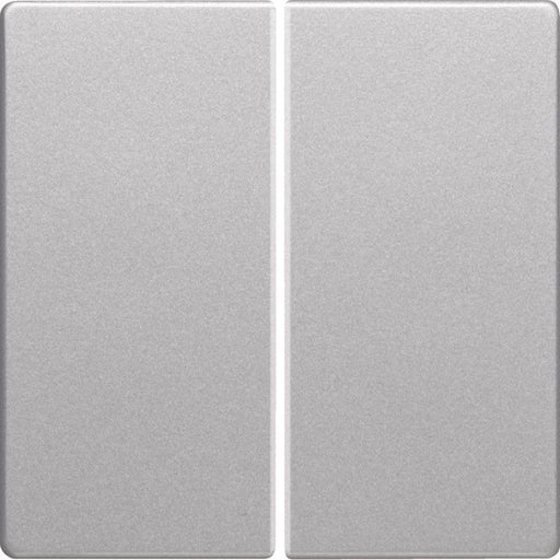 Berker - Abdeckung/Bedienelement für Installationsschalterprogramme Wippe alu/lack 16236084