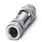 Phoenix Contact - Rundsteckverbinder, feldkonfektionierbar (Industriesteckverbinder) Bussystem-Steckverbinder SACC-M12FSB #1401097 5-polig, M12 gesch.