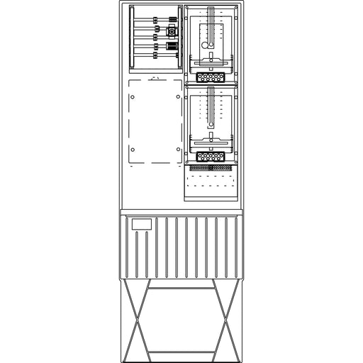 Elsta Mosdorfer - Zähler-Komplettschrank Zähleranschlusssäule ZS322T.N4.12 A320 N4 1Z TSG 3.HZ
