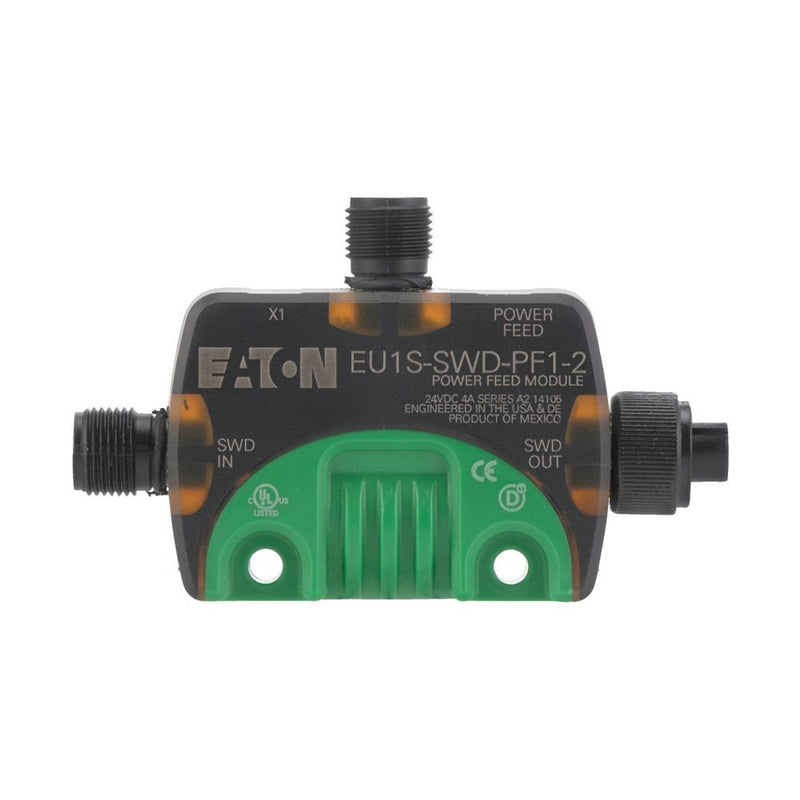 Eaton - Feldbus, Dez. Peripherie - Einspeise- und Segmentmodul SWD-Spannungsversorgung EU1S-SWD-PF1-2 IP67 24V DC 4A