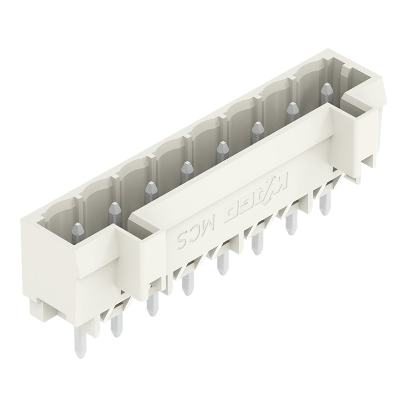 WAGO - Leiterplattensteckverbinder THT-Stiftleiste Lötstift 721-138/001-000 1,0x1,0,gerade,lgr − 100 Stück