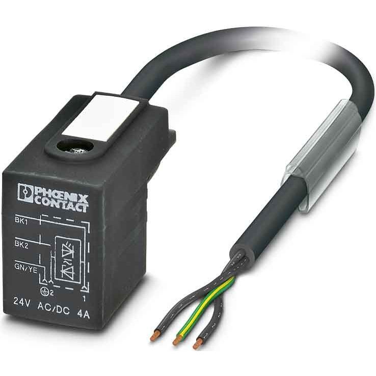 Phoenix Contact - Konfektioniertes Sensor-Aktor-Kabel Sensor-/Aktor-Kabel SAC-3P-3,0-PUR/B-1LZ 3m 3p hgf swgr − 1 Stück