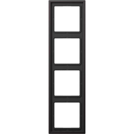 Jung - Abdeckrahmen Rahmen 4-fach AL 2984 D waage/senkrecht