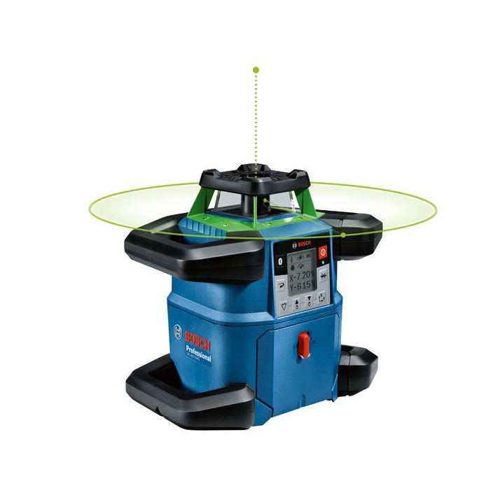 Bosch - Messlaser Rotationslaser mit 06159940PS Baustativ BT 300 HD