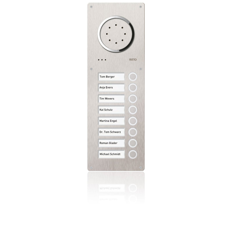 Ritto - Türstation für Türkommunikation Türstation eds 1811120 Acero Audio,8WE(1x8)