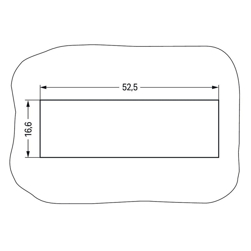 WAGO - Zubehör/Ersatzteile für steckbare Gebäudeinstallation Snap-In-Rahmen 770-340 5-pol.,1,0 3,0mm,ws − 100 Stück