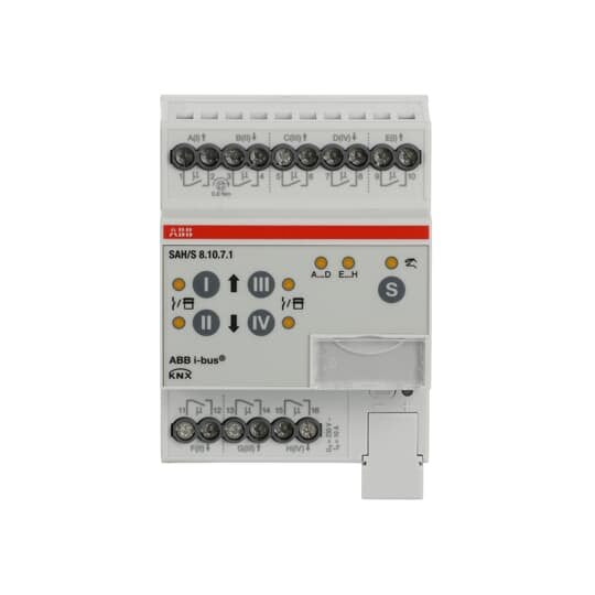 Busch-Jaeger - Bussystem-Schaltaktor Schalt-/Jalousie SAH/S8.10.7.1