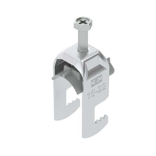 OBO Bettermann - Bügelschelle BS-F1-K-22 ALU 16-22mm − 100 Stück