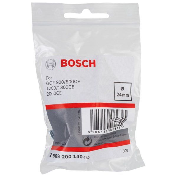 Bosch - Systemzubehör für Fräsen (Akku/elektrisch) Kopierhülse für 2609200140 Bosch-Oberfräsen mit